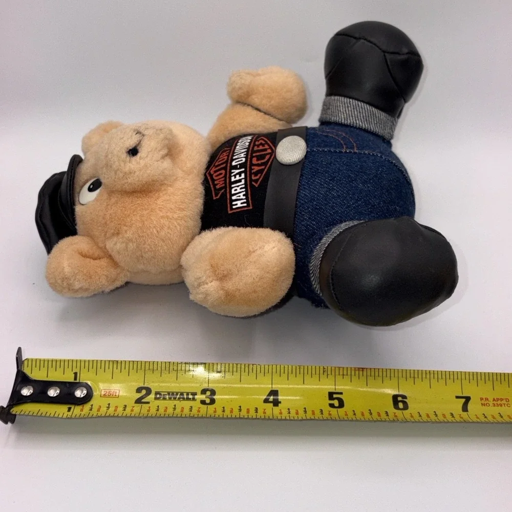 Vintage 1993 Harley Davidson Biker Hog Pig Plush Stuffed Animal Play By Play